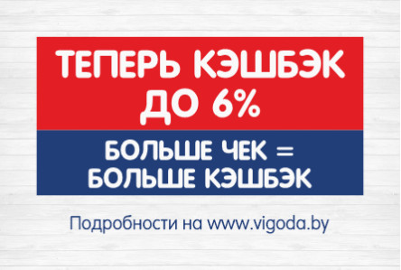 Обновление бонусной программы ВЫГОДА! с 01.09.2023