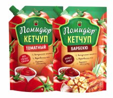 Кетчуп «Помидюр», - томатный, - барбекю, 270 г 