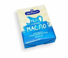 Масло «Здравушка», Крестьянское жирн. 72,5%, 180 г